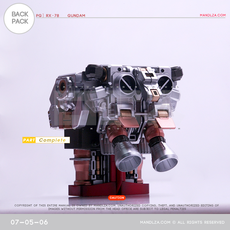 PG] RX78-02 BACK-PACK 07-05