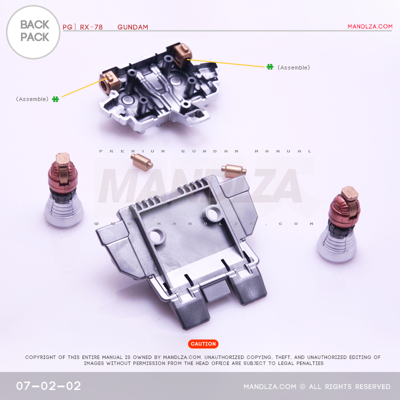 PG] RX78-02 BACK-PACK 07-02