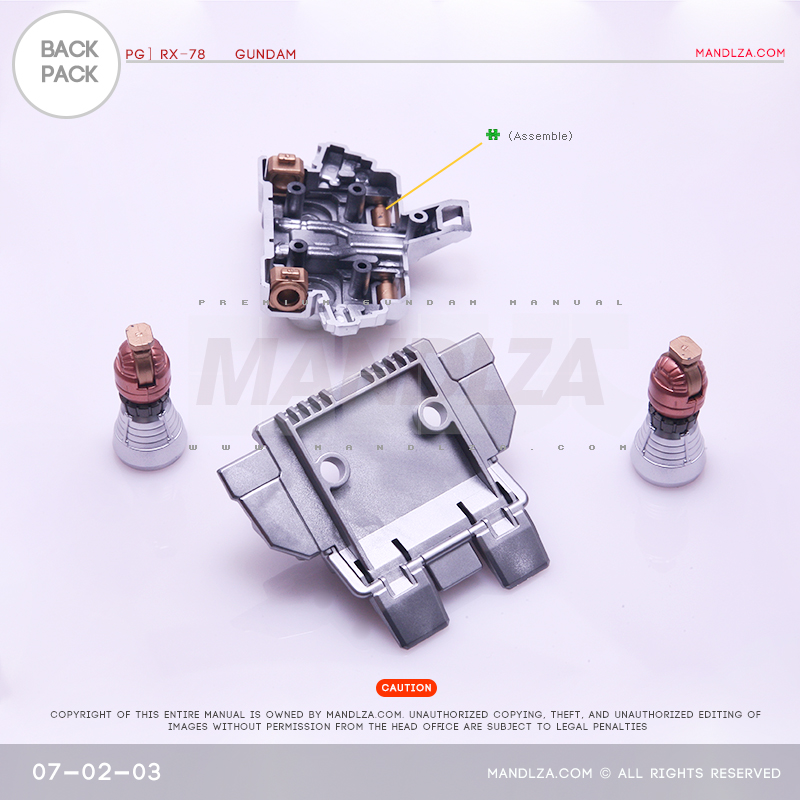 PG] RX78-02 BACK-PACK 07-02