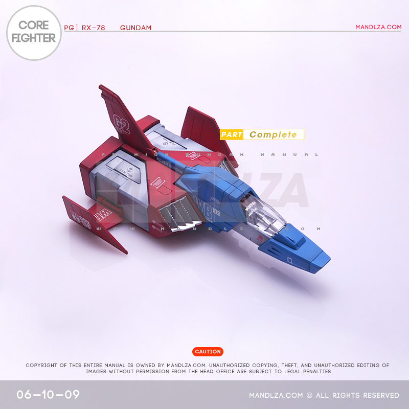 PG] RX78-02 CORE FIGHTER 06-10