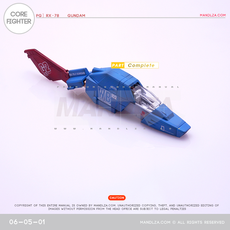 PG] RX78-02 CORE FIGHTER 06-05