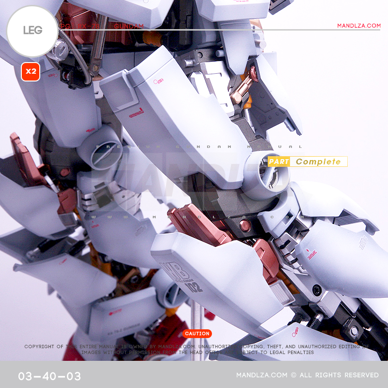 PG] RX78-02 LEG  03-40