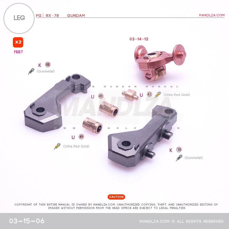 PG] RX78-02 LEG 03-15