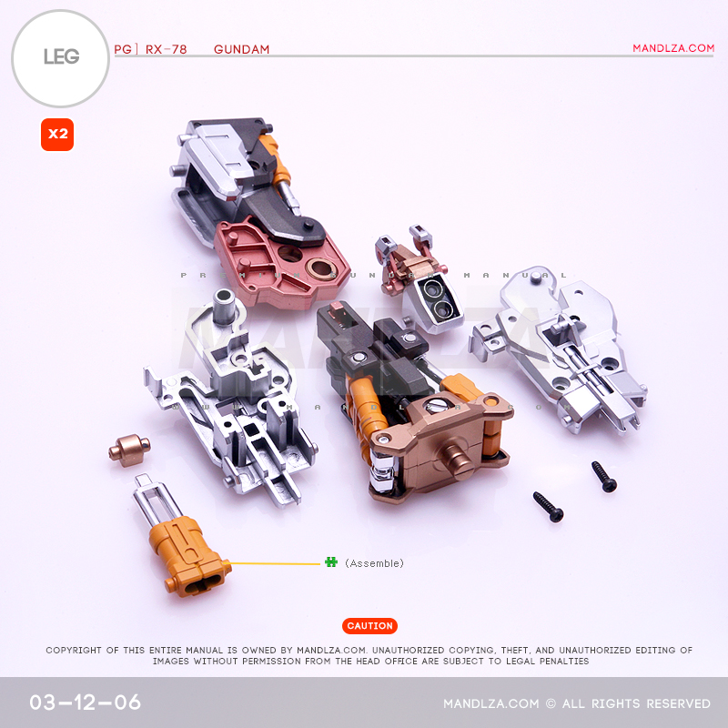 PG] RX78-02 LEG 03-12