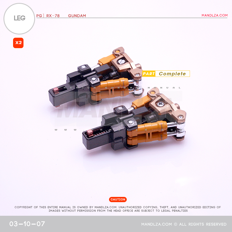 PG] RX78-02 LEG 03-10