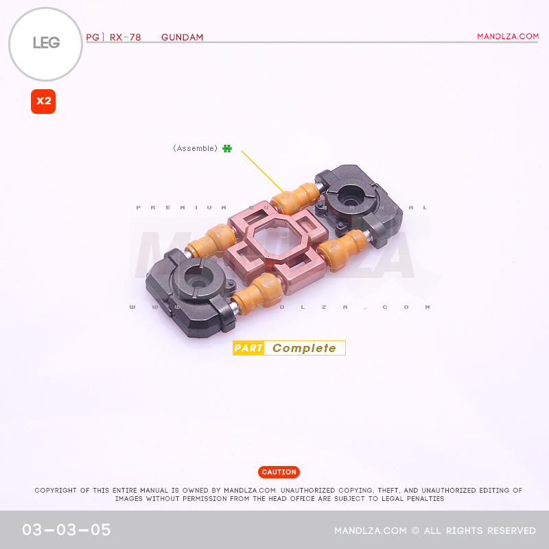 PG] RX78-02 LEG 03-03