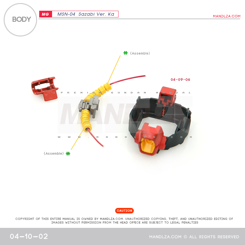 MG] MSN-04 SAZABI Ver.Ka BODY 04-10