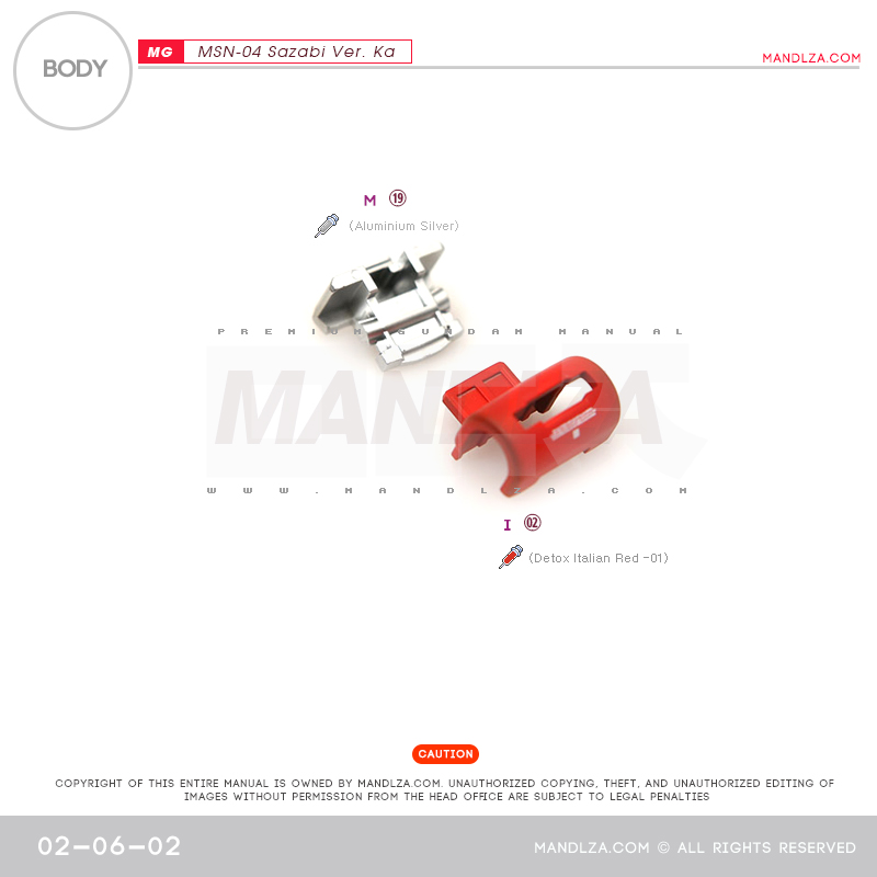 MG] MSN-04 SAZABI Ver.Ka BODY 02-06