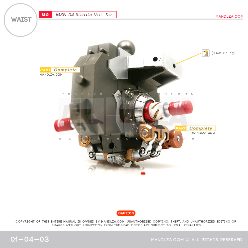 MG] MSN-04 SAZABI Ver.Ka WAIST 01-04