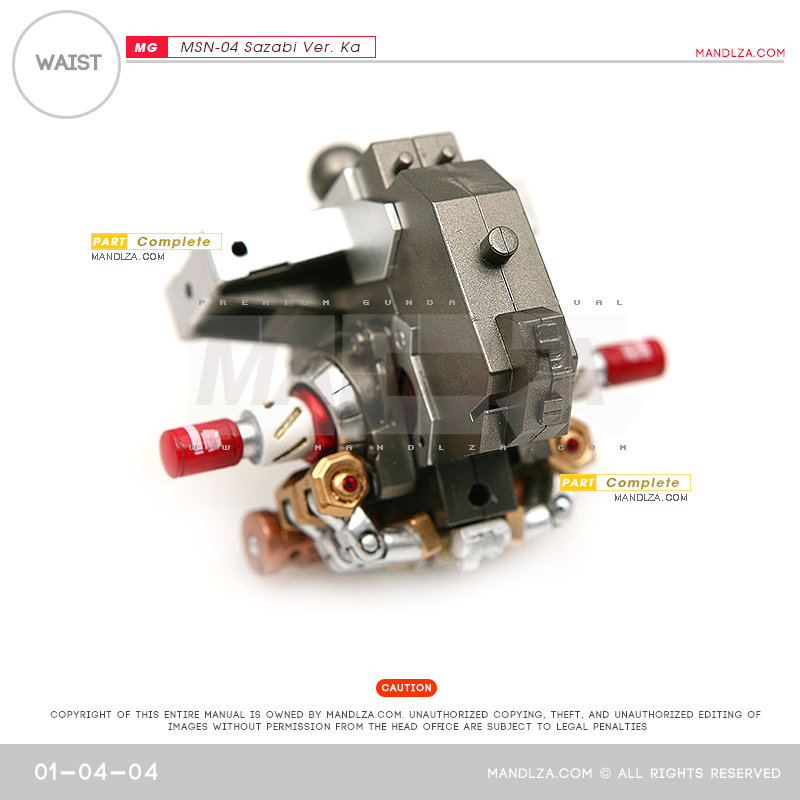 MG] MSN-04 SAZABI Ver.Ka WAIST 01-04