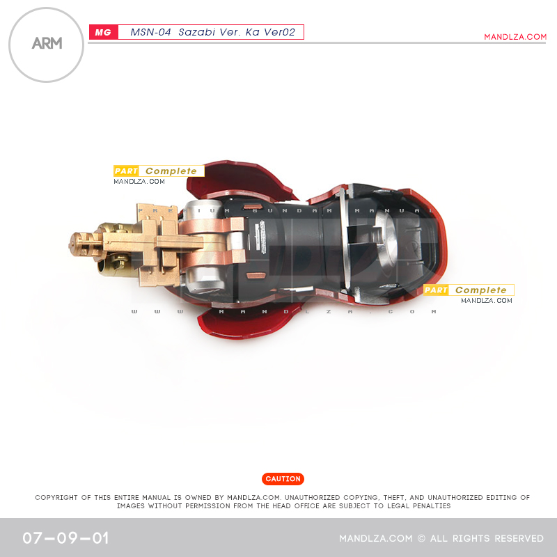 MG] SAZABI Ver.Ka Ver02 ARM 07-09