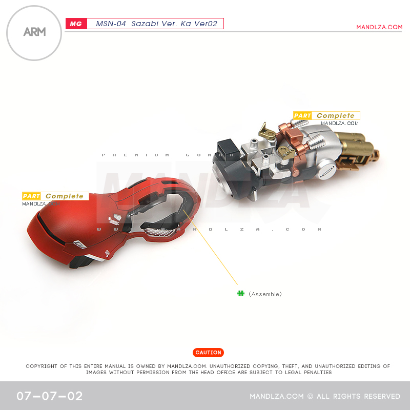 MG] SAZABI Ver.Ka Ver02 ARM 07-07