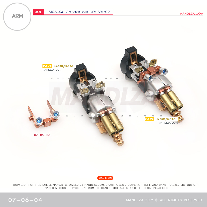 MG] SAZABI Ver.Ka Ver02 ARM 07-06