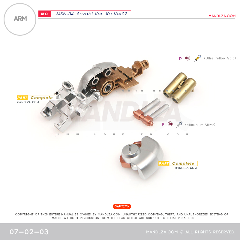 MG] SAZABI Ver.Ka Ver02 ARM 07-02