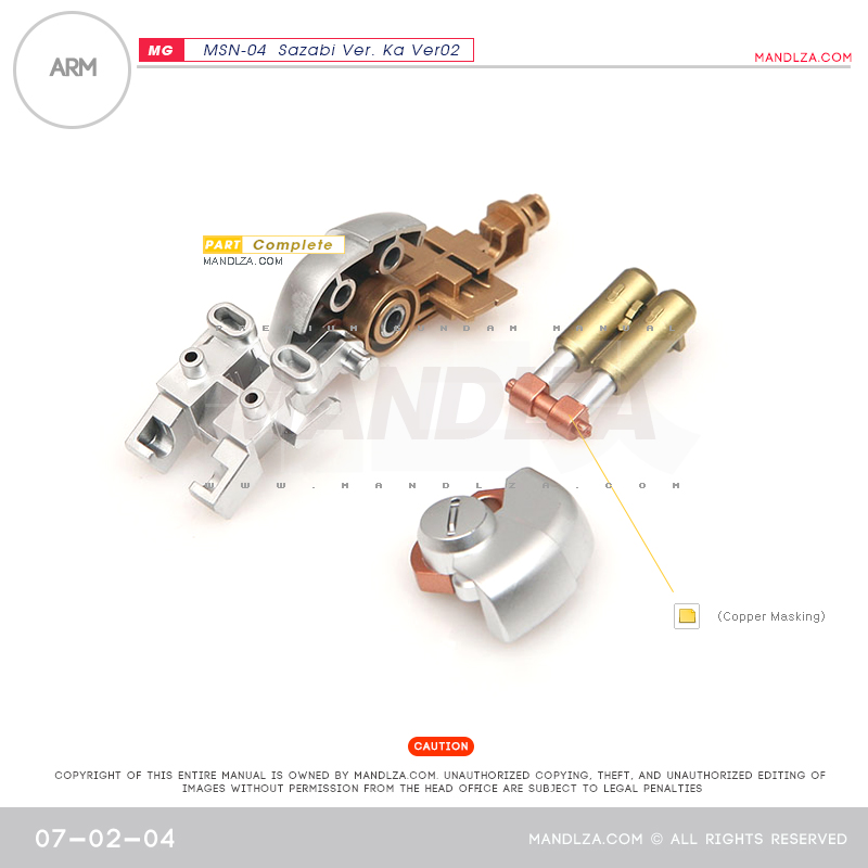 MG] SAZABI Ver.Ka Ver02 ARM 07-02