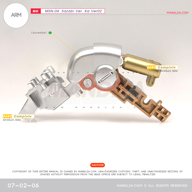 MG] SAZABI Ver.Ka Ver02 ARM 07-02