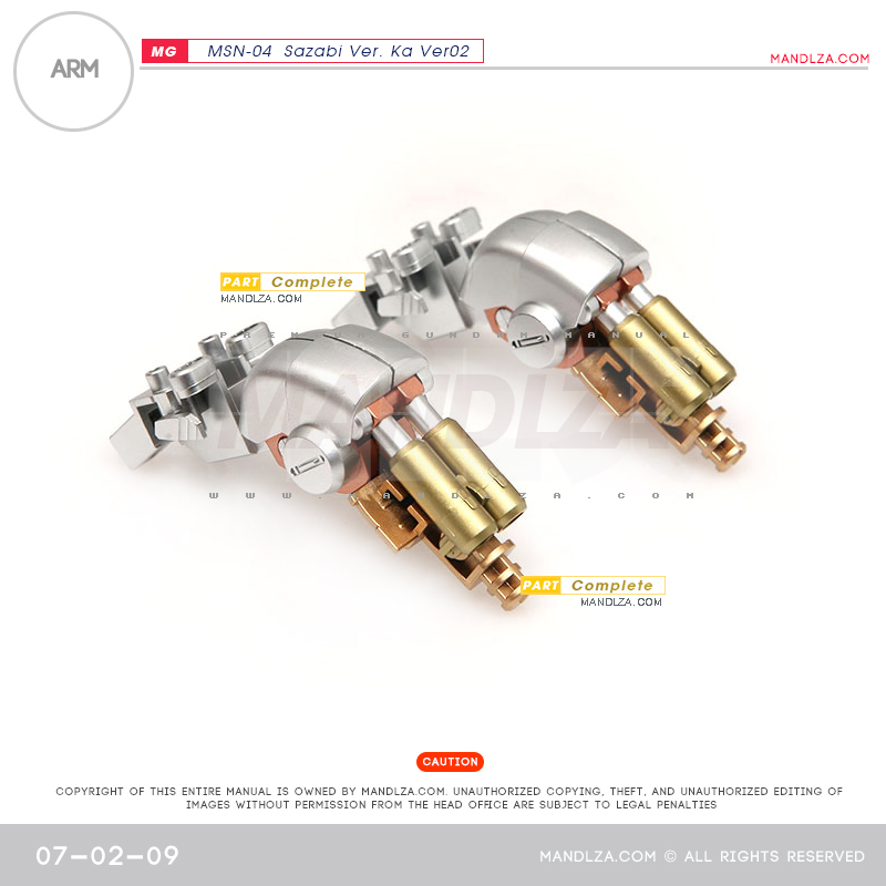 MG] SAZABI Ver.Ka Ver02 ARM 07-02