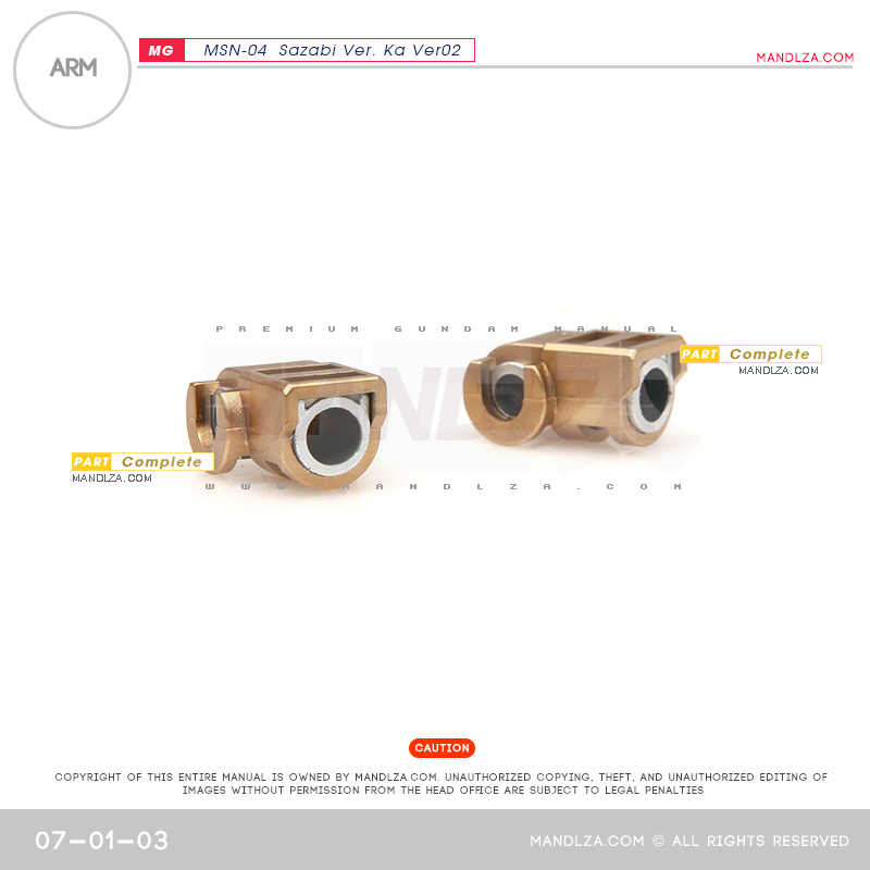 MG] SAZABI Ver.Ka Ver02 ARM 07-01