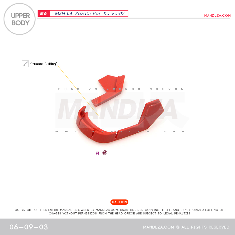 MG] SAZABI Ver.Ka Ver02 Upper Body 06-09