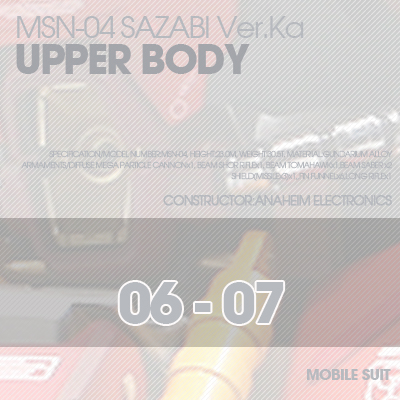 MG] SAZABI Ver.Ka Ver02 Upper Body 06-07