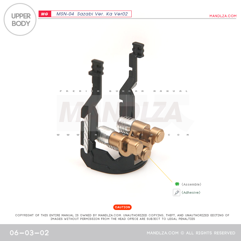 MG] SAZABI Ver.Ka Ver02 Upper Body 06-03