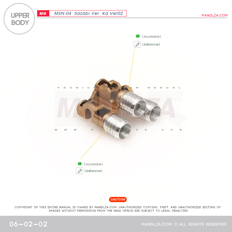 MG] SAZABI Ver.Ka Ver02 Upper Body 06-02