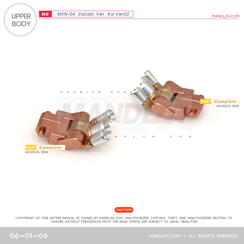 MG] SAZABI Ver.Ka Ver02 Upper Body 06-01