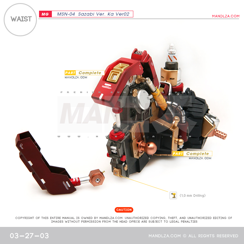 MG] SAZABI Ver.Ka Ver02 WAIST 03-27