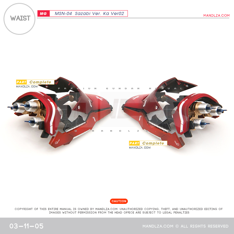 MG] SAZABI Ver.Ka Ver02 WAIST 03-11