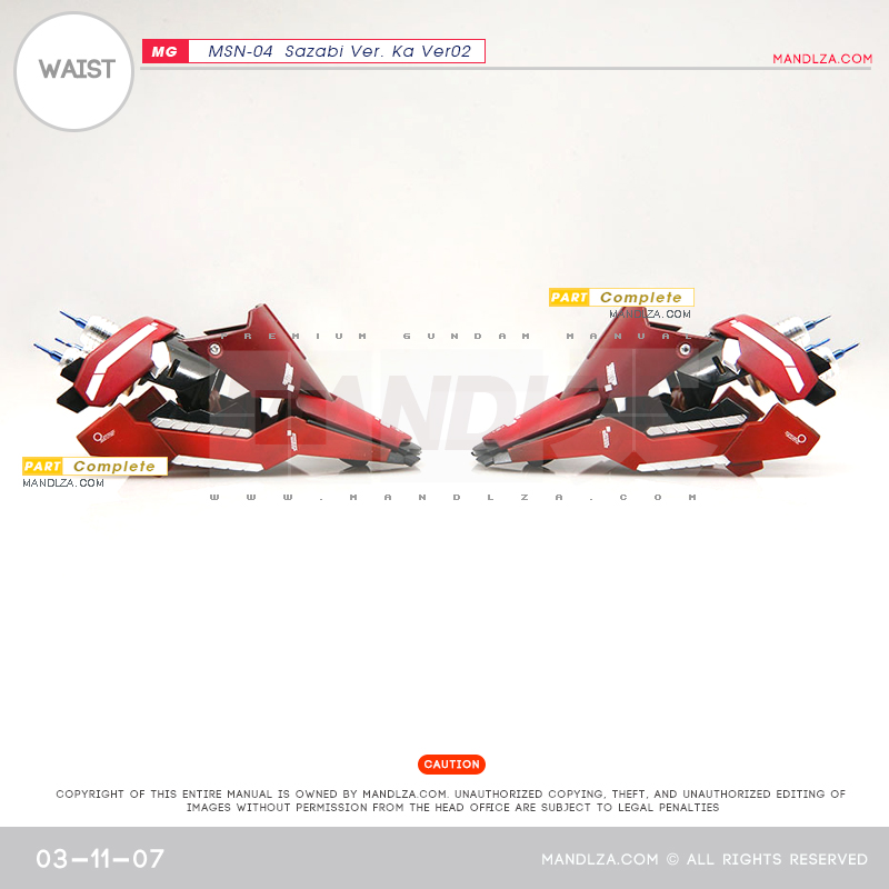 MG] SAZABI Ver.Ka Ver02 WAIST 03-11