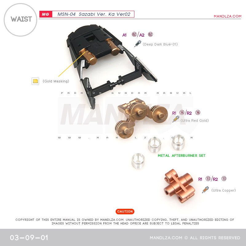 MG] SAZABI Ver.Ka Ver02 WAIST 03-09
