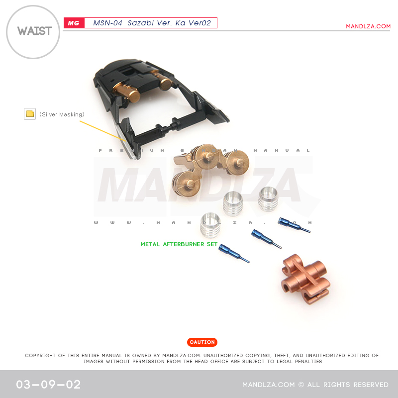 MG] SAZABI Ver.Ka Ver02 WAIST 03-09