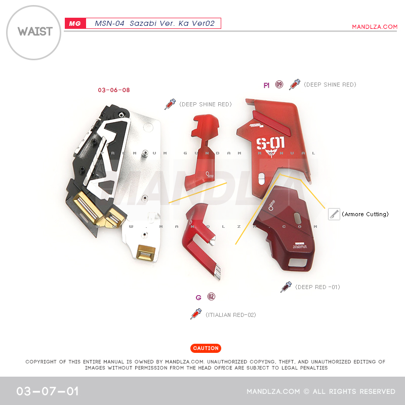 MG] SAZABI Ver.Ka Ver02 WAIST 03-07
