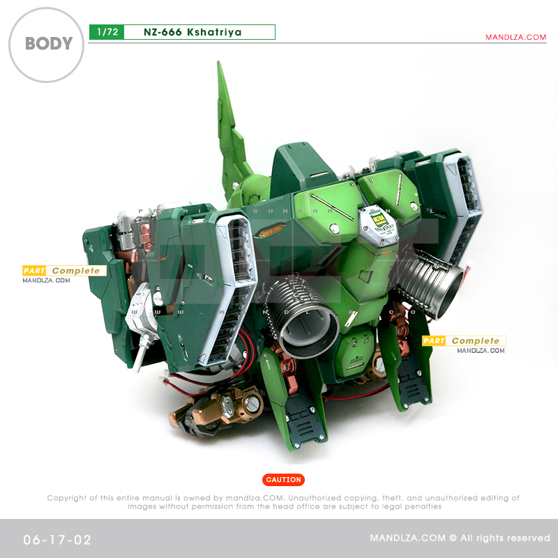 RESIN] KSHATRIYA BODY 06-17