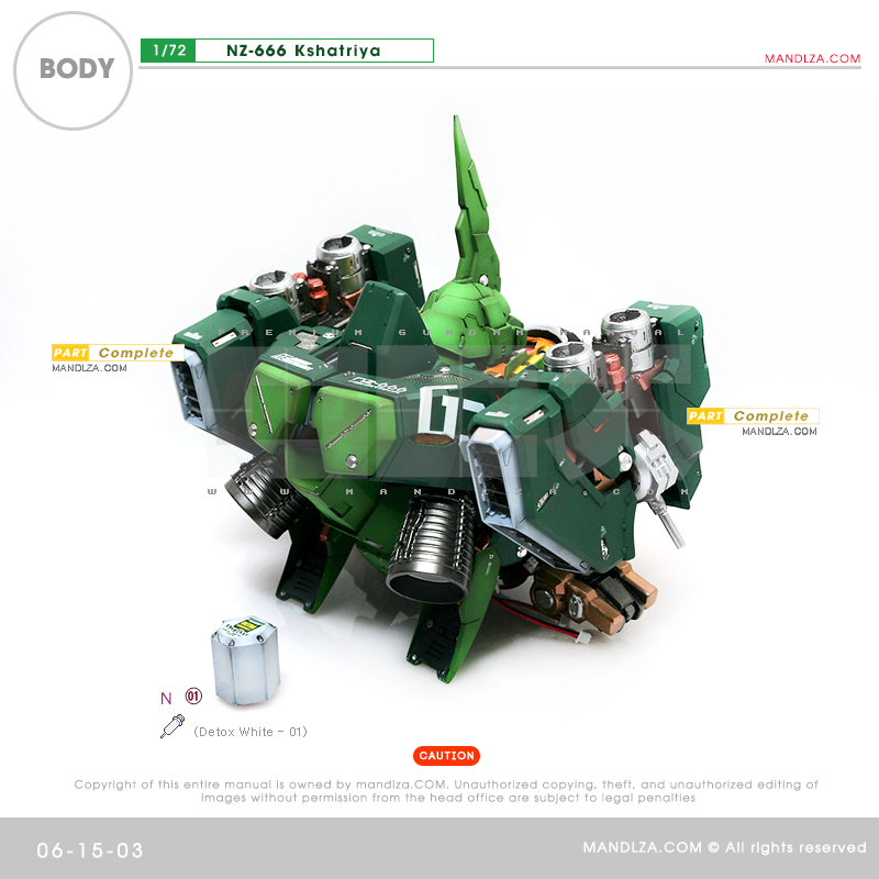 RESIN] KSHATRIYA BODY 06-15