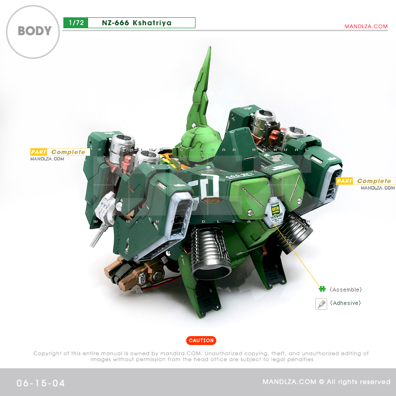 RESIN] KSHATRIYA BODY 06-15