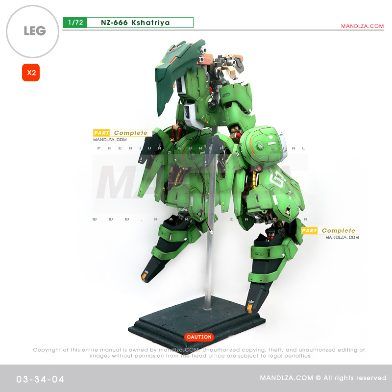 RESIN] KSHATRIYA LEG 03-34