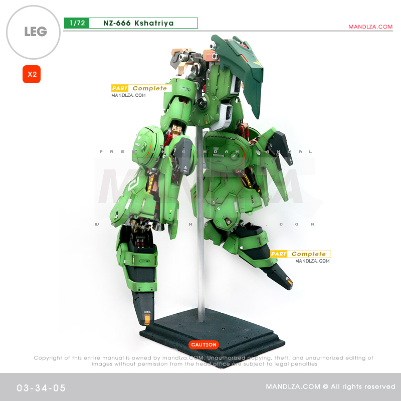 RESIN] KSHATRIYA LEG 03-34