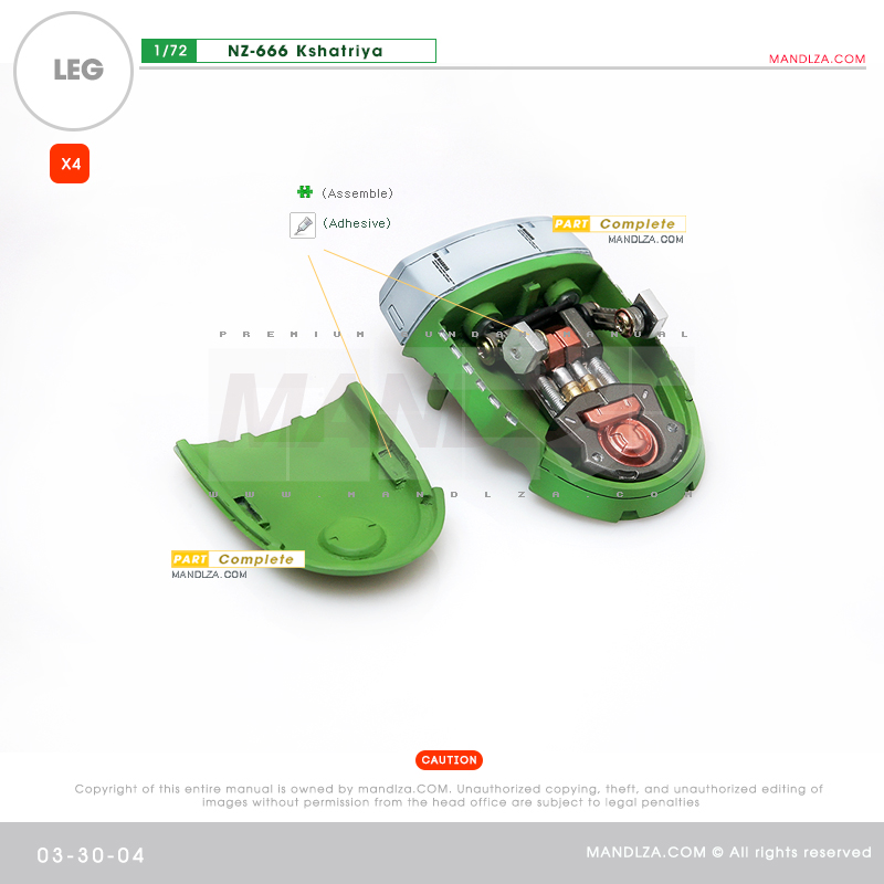 RESIN] KSHATRIYA LEG 03-30