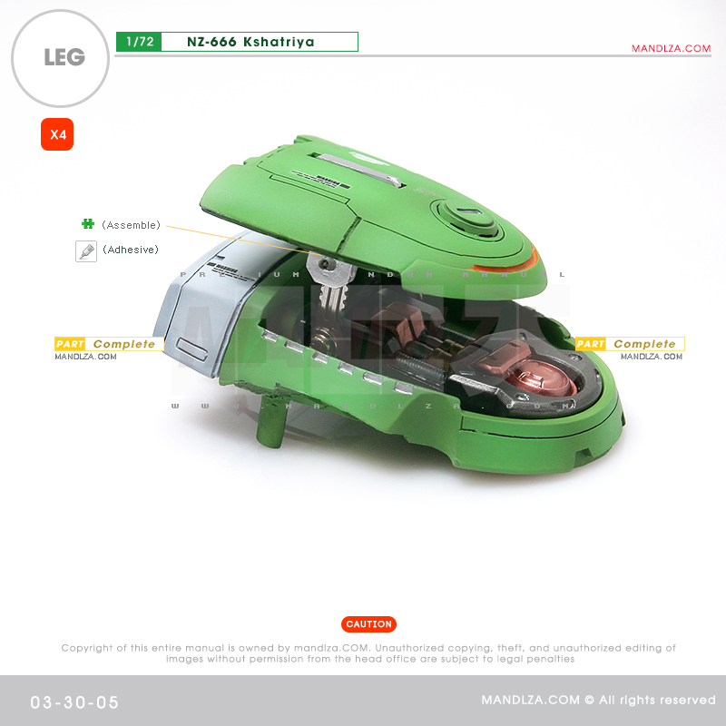 RESIN] KSHATRIYA LEG 03-30