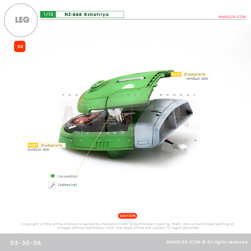 RESIN] KSHATRIYA LEG 03-30