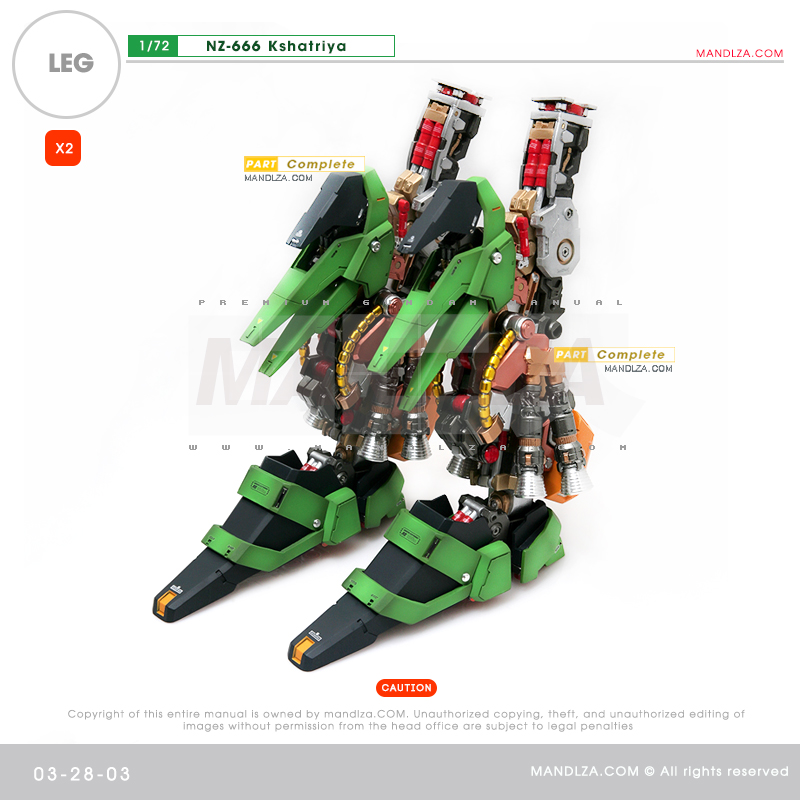 RESIN] KSHATRIYA LEG 03-28