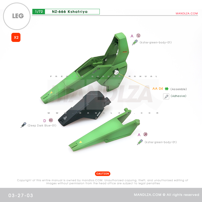 RESIN] KSHATRIYA LEG 03-27