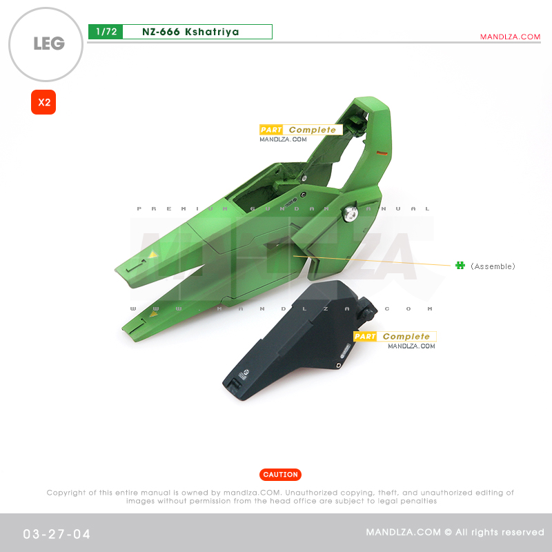 RESIN] KSHATRIYA LEG 03-27