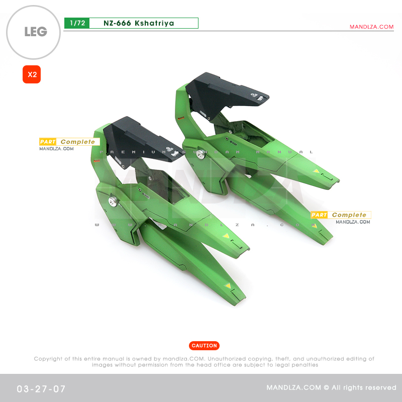 RESIN] KSHATRIYA LEG 03-27