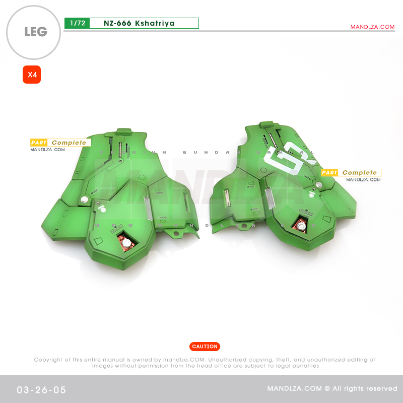 RESIN] KSHATRIYA LEG 03-26