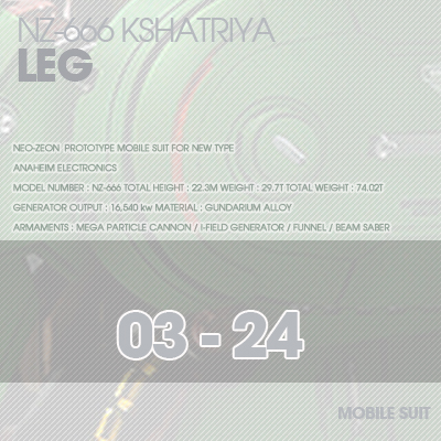 RESIN] KSHATRIYA LEG 03-24