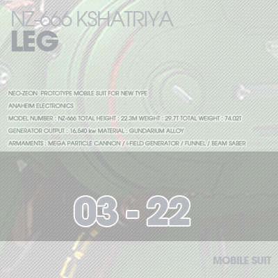 RESIN] KSHATRIYA LEG 03-22