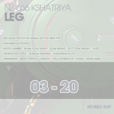 RESIN] KSHATRIYA LEG 03-20