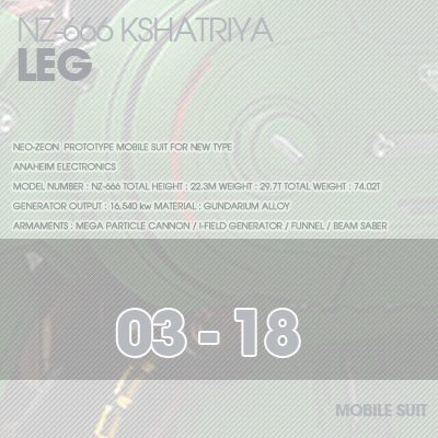 RESIN] KSHATRIYA LEG 03-18